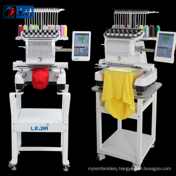 hot sale single head cheap price hat T-shirt computerized sewing embroidery machine